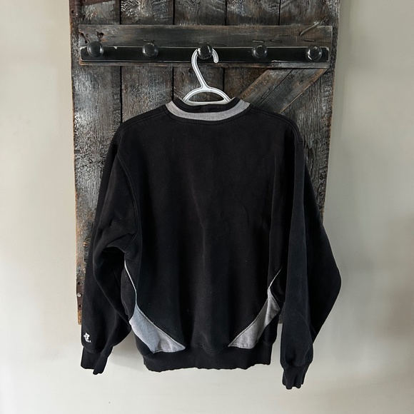 Men's Vintage Russell Quarter Zipper Sweatshirt w/Side Pockets - Picture 2 of 4